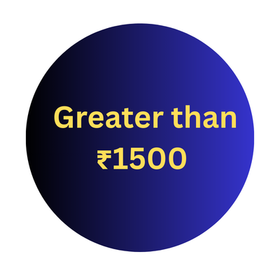 Greater than ₹1500