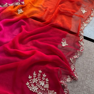 Chiffon Saree