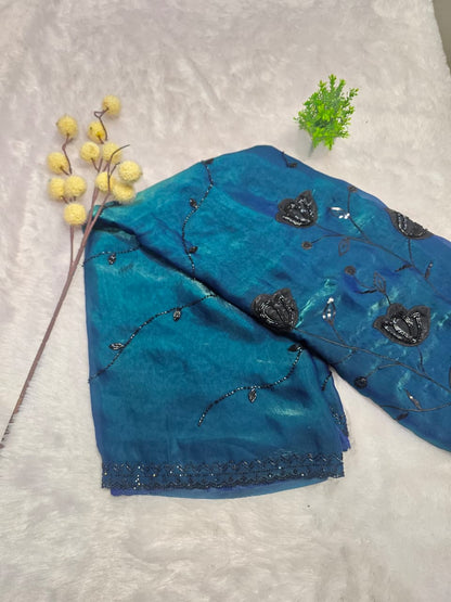 BOLLYWOOD STYLE NEW PATTERN SAREE