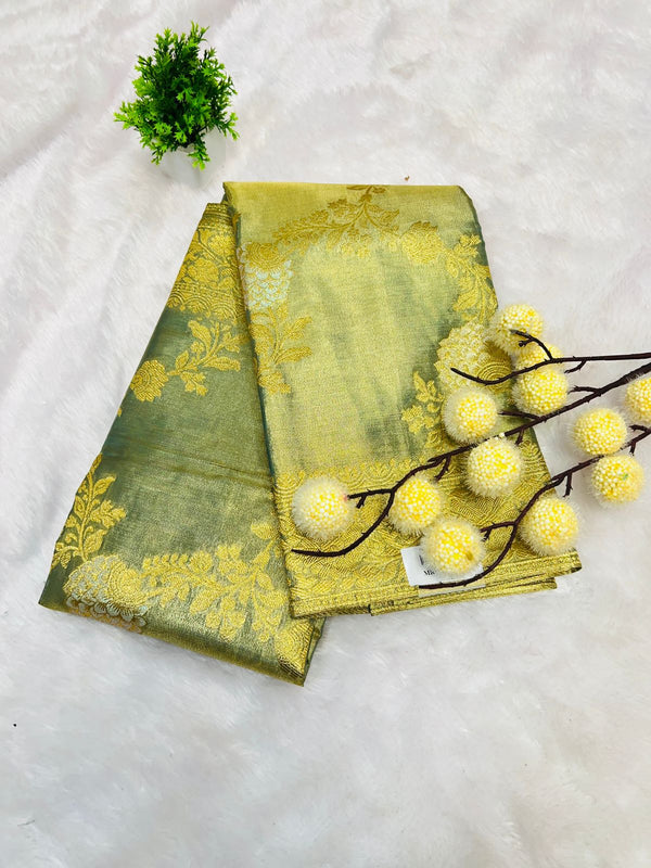 Banarasi Gold Zari Weaving Saree